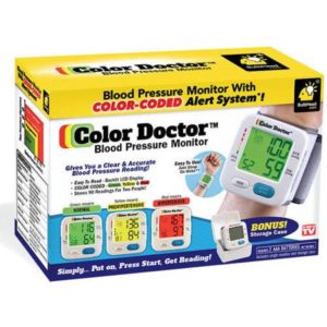 As Seen on TV Blood Pressure Monitor by Color Doctor