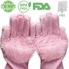Silicone Dishwashing Scrubber Gloves