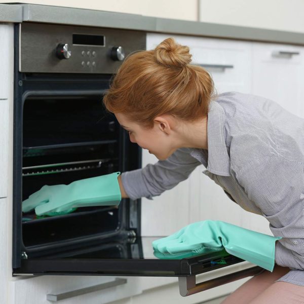 Silicone Dishwashing Scrubber Gloves - Image 5
