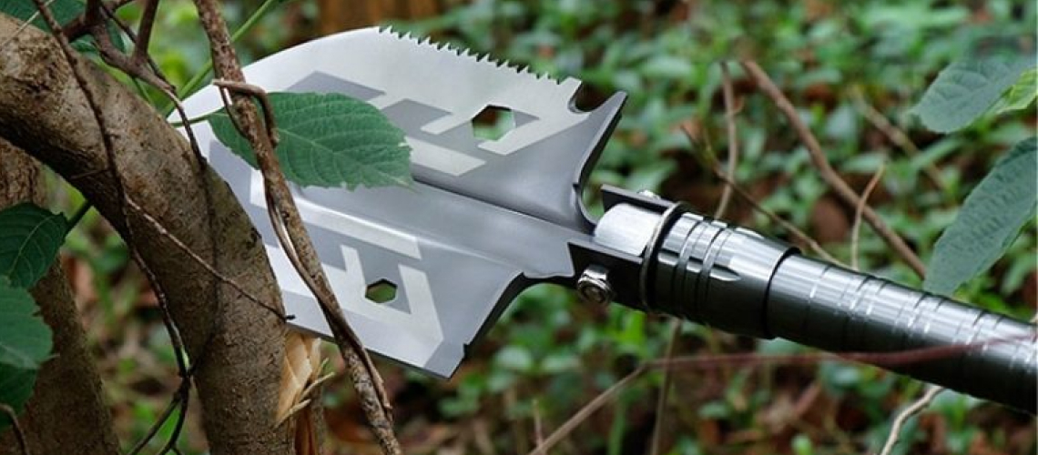 1 multi-purpose folding shovel 9