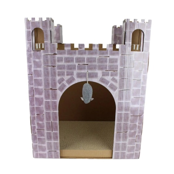 mask grohuup-min castle cat scratcher house 5
