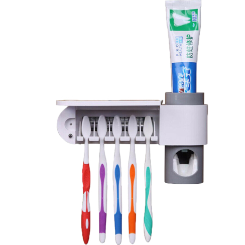2 toothbrush holder with uv sterilizer 7