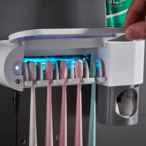 toothbrush holder with uv sterilizer 10