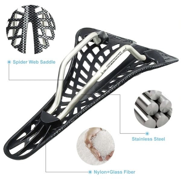 Bike Seat with Built-In Saddle Suspension - Image 2
