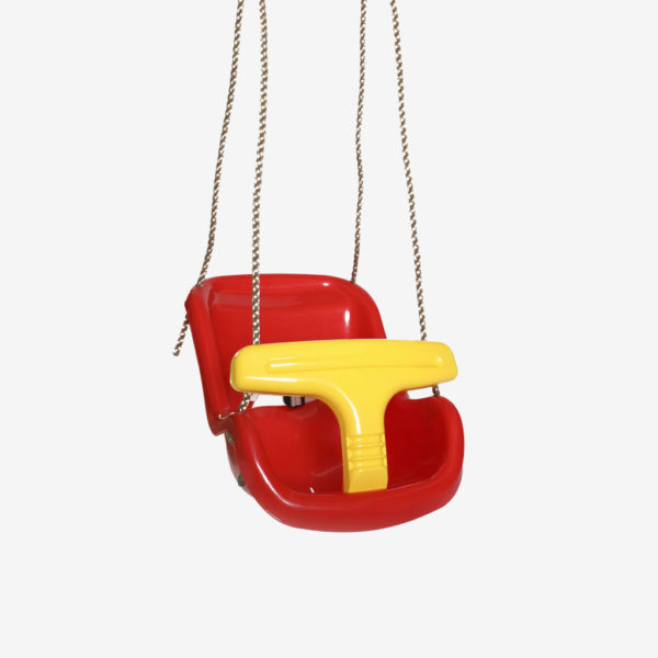 red baby and toddler swing seat 1