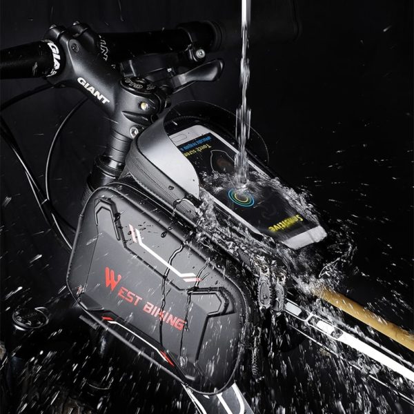 waterproof bike bag with phone holder 9