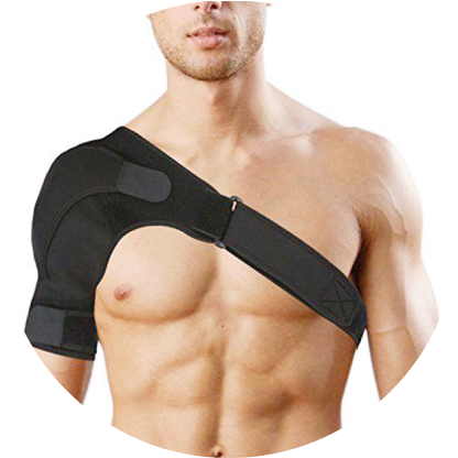 2 orthopedic left/right shoulder support brace 7