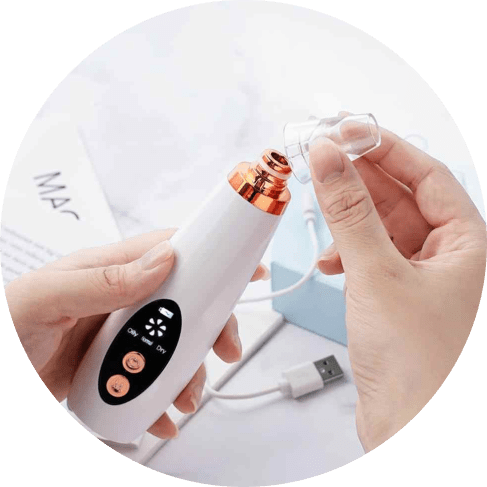 5-min electric rechargable blackhead remover 17