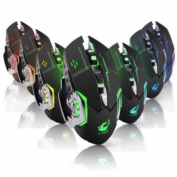 wireless silent gaming mouse 2