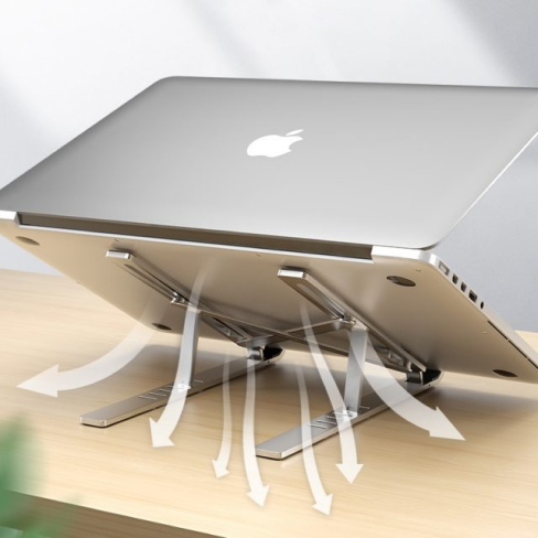 adjustable aluminum laptop stand 14