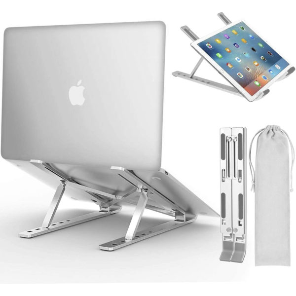 adjustable aluminum laptop stand 1