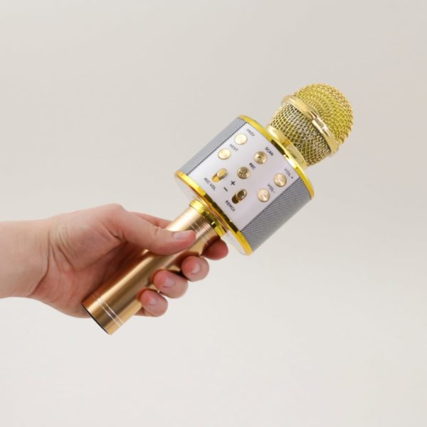 wireless karaoke microphone with speaker 7