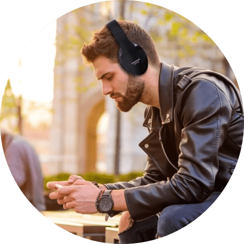 chill-min wireless foldable gaming headphones 6