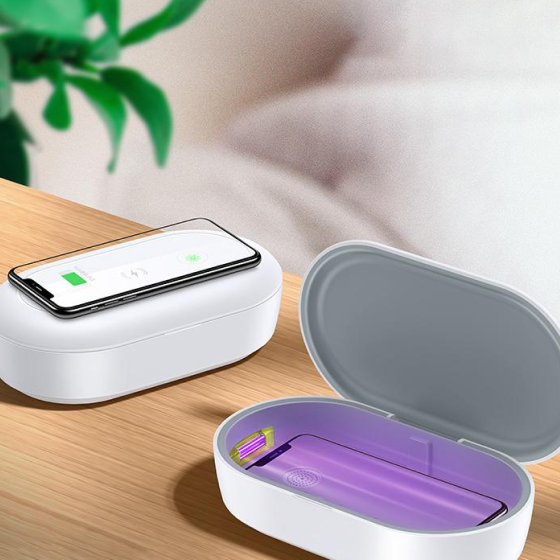 2 uv phone sanitizer machine with charger box 8