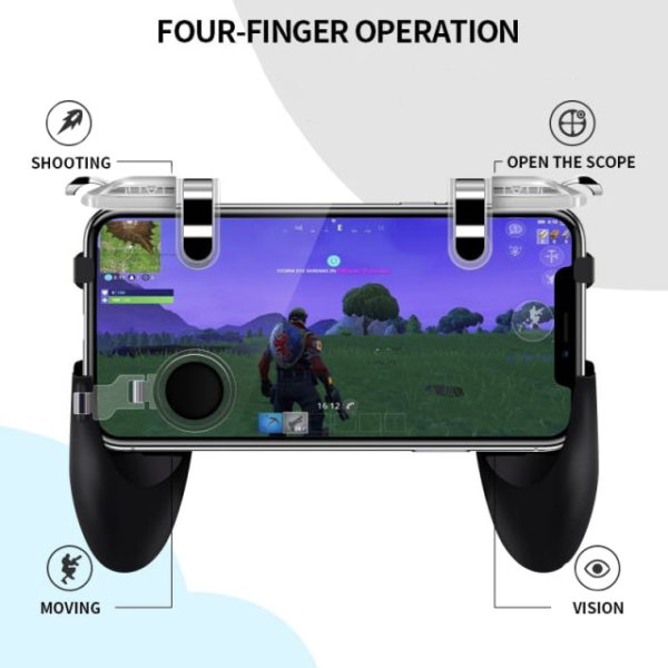 integrated handheld mobile game controller 4