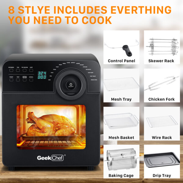 Geek Chef Air Fryer Oven - Image 8