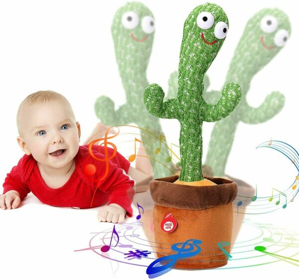 Singing Dancing Cactus Plush Toy - Image 2