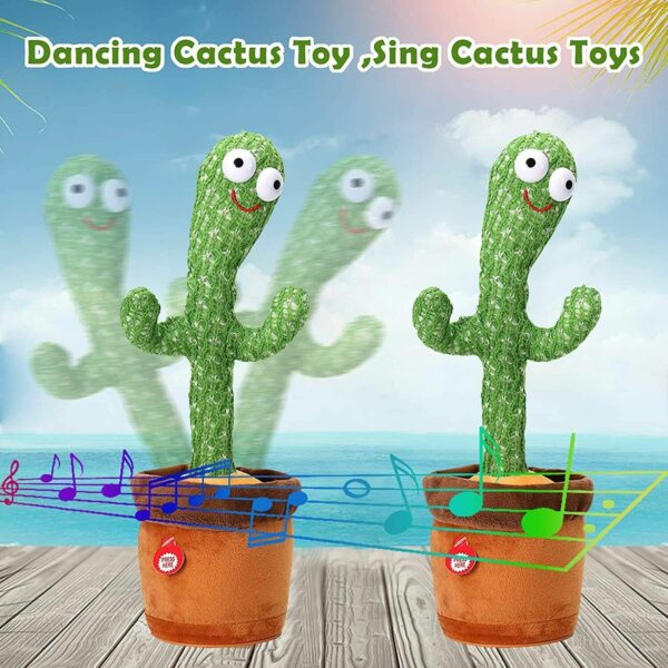 Singing Dancing Cactus Plush Toy - Image 7