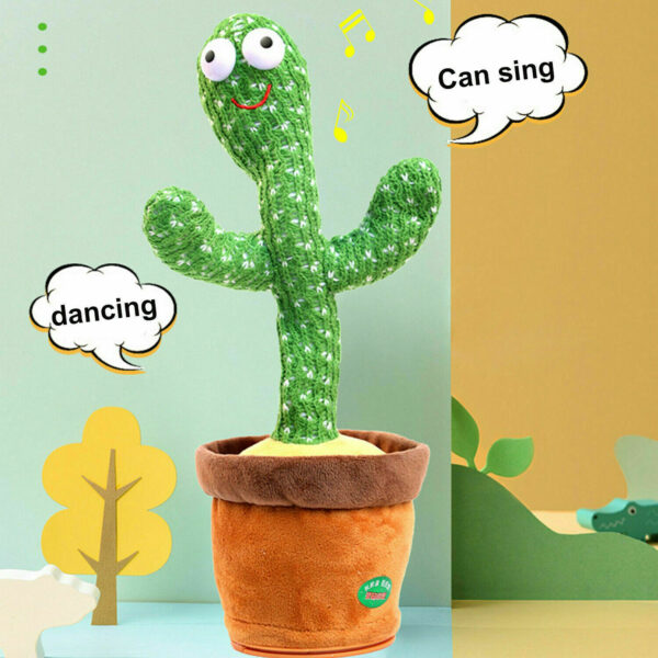 Singing Dancing Cactus Plush Toy - Image 8