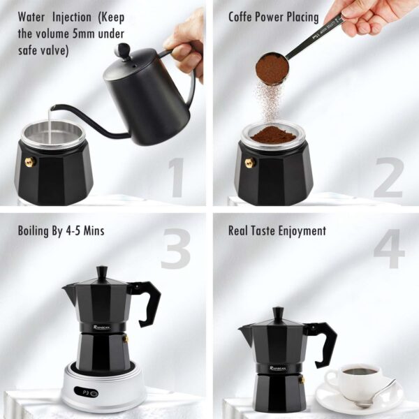 Stovetop Espresso Maker - Image 3
