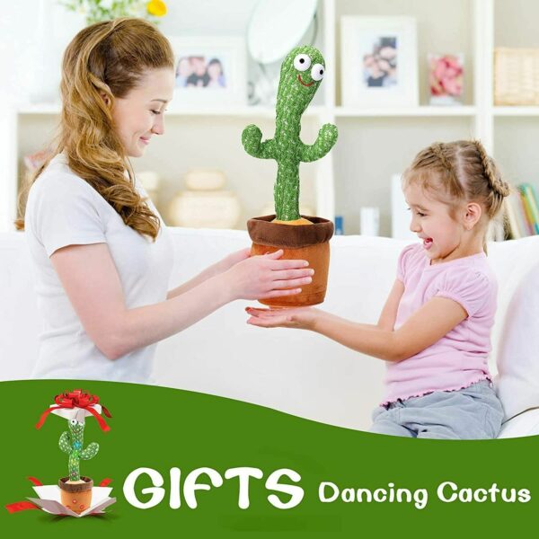 Singing Dancing Cactus Plush Toy - Image 6