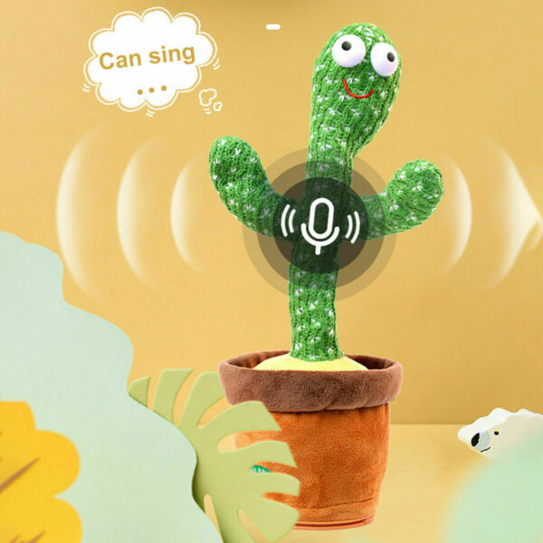 Singing Dancing Cactus Plush Toy - Image 10