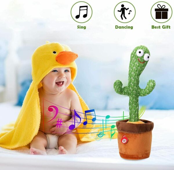 Singing Dancing Cactus Plush Toy - Image 3