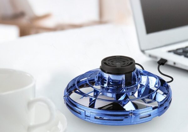 Mini LED UFO Flying Spinner Toy - Image 3